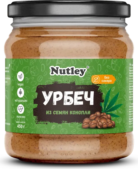Урбеч из семян конопли